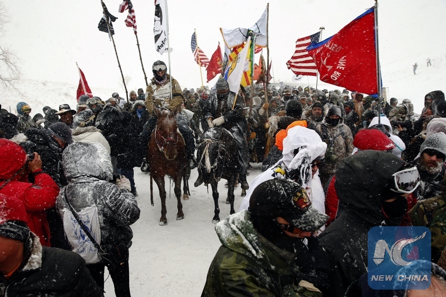 U.S. controversial North Dakota oil pipeline project halted(圖1)