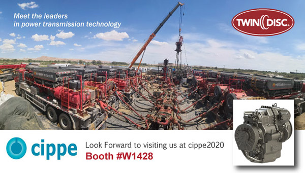 To Meet Twin Disc, the Leader in Power Transmission, at cippe2020(圖1)